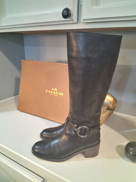 Coach Shoes - Coach Carolina Calf tall boots